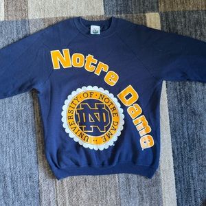 Vintage Notre Dame sweatshirt